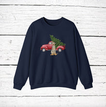 Load image into Gallery viewer, American Leopard Hound Red Truck Sweatshirt