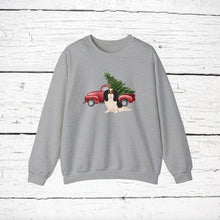 Load image into Gallery viewer, English Toy Spaniel Red Truck Sweatshirt