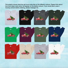 Load image into Gallery viewer, Cavachon (Cavalier/Bichon mix) Red Truck Sweatshirt