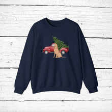 Load image into Gallery viewer, Bloodhound Red Truck Sweatshirt