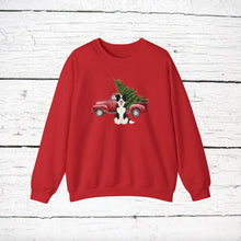 Load image into Gallery viewer, Border Collie Red Truck Sweatshirt