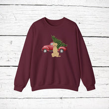 Load image into Gallery viewer, Chesapeake Bay Retriever Red Truck Sweatshirt
