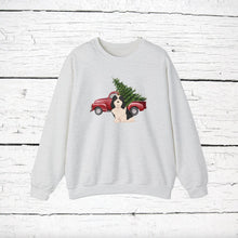 Load image into Gallery viewer, Havanese Red Truck Sweatshirt