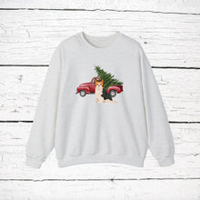 Load image into Gallery viewer, Biewer Terrier Red Truck Sweatshirt