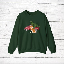 Load image into Gallery viewer, Nova Scotia Duck Tolling Retriever Red Truck Sweatshirt