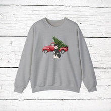 Load image into Gallery viewer, Giant Schnauzer Red Truck Sweatshirt