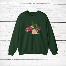 Load image into Gallery viewer, Soft Coated Wheaten Terrier Red Truck Sweatshirt