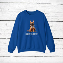 Load image into Gallery viewer, Belgian Malinois 'READY FOR WINTER' Sweatshirt