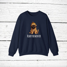 Load image into Gallery viewer, Brussels Griffon 'READY FOR WINTER' Sweatshirt