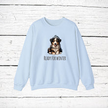 Load image into Gallery viewer, Rough Collie 'READY FOR WINTER' Sweatshirt