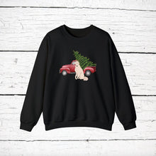 Load image into Gallery viewer, Borzoi Red Truck Sweatshirt