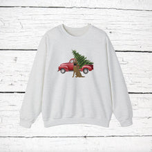 Load image into Gallery viewer, Dutch Shepherd Red Truck Sweatshirt