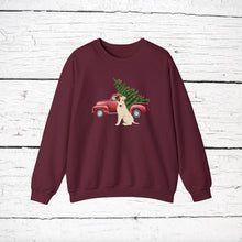 Load image into Gallery viewer, Smooth Fox Terrier Red Truck Sweatshirt
