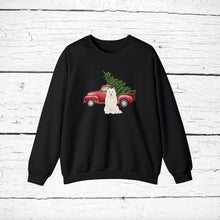 Load image into Gallery viewer, German Giant Spitz Red Truck Sweatshirt