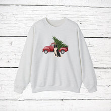 Load image into Gallery viewer, Karelian Bear Dog Red Truck Sweatshirt