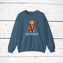 Load image into Gallery viewer, Nova Scotia Duck Tolling Retriever 'READY FOR WINTER' Sweatshirt
