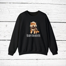 Load image into Gallery viewer, Shiba Inu 'READY FOR WINTER' Sweatshirt