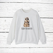 Load image into Gallery viewer, Alaskan Malamute 'READY FOR WINTER' Sweatshirt