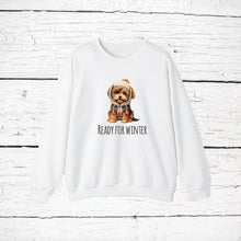 Load image into Gallery viewer, Biewer Terrier 'READY FOR WINTER' Sweatshirt