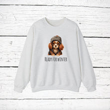 Load image into Gallery viewer, Cavalier King Charles Spaniel 'READY FOR WINTER' Sweatshirt