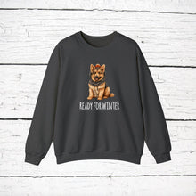 Load image into Gallery viewer, German Shepherd 'READY FOR WINTER' Sweatshirt