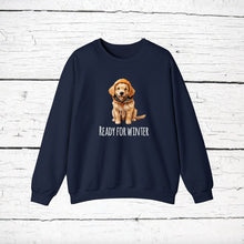 Load image into Gallery viewer, Golden Retriever 'READY FOR WINTER' Sweatshirt
