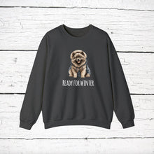 Load image into Gallery viewer, Keeshond 'READY FOR WINTER' Sweatshirt