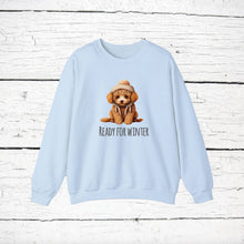 Load image into Gallery viewer, Poodle 'READY FOR WINTER' Sweatshirt