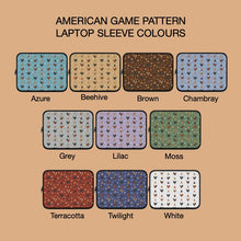 Load image into Gallery viewer, American Game chicken laptop/iPad sleeve
