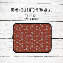 Load image into Gallery viewer, Dominique chicken laptop/iPad sleeve