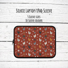 Load image into Gallery viewer, Silkie chicken laptop/iPad sleeve