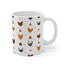 Load image into Gallery viewer, Orpington chicken pattern 11 oz mug