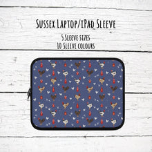 Load image into Gallery viewer, Sussex chicken laptop/iPad sleeve