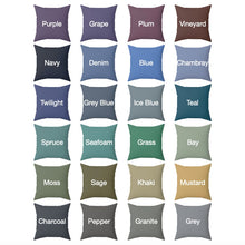 Load image into Gallery viewer, Delaware Blue chicken 14"x14" faux suede pillow, pillow and cover, throw pillow