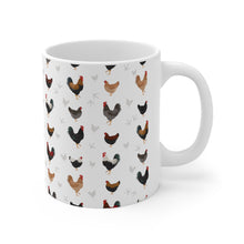 Load image into Gallery viewer, Marans chicken pattern 11 oz mug