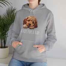Load image into Gallery viewer, American Eskimo "Ready for a Nap" Hooded Sweatshirt