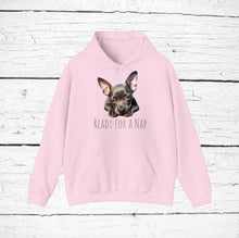 Load image into Gallery viewer, American Hairless Terrier "Ready for a Nap" Hooded Sweatshirt