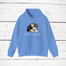 Load image into Gallery viewer, Appenzeller Sennehund "Ready for a Nap" Hooded Sweatshirt