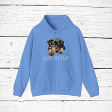 Load image into Gallery viewer, Beauceron "Ready for a Nap" Hooded Sweatshirt