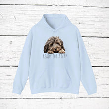 Load image into Gallery viewer, Bergamasco "Ready for a Nap" Hooded Sweatshirt