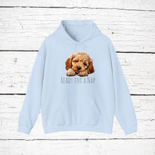 Load image into Gallery viewer, Cockapoo "Ready for a Nap" Hooded Sweatshirt