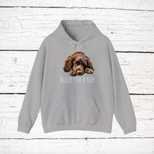 Load image into Gallery viewer, Boykin Spaniel "Ready for a Nap" Hooded Sweatshirt