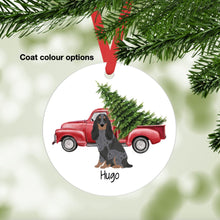 Load image into Gallery viewer, English Cocker Spaniel ornament personalized