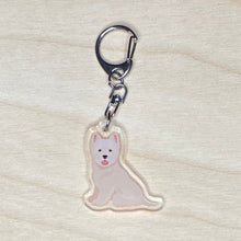 Load image into Gallery viewer, West Highland White Terrier acrylic zipper pull