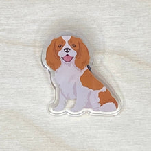 Load image into Gallery viewer, Cavalier King Charles Spaniel acrylic pin