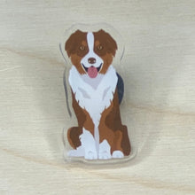 Load image into Gallery viewer, Australian Shepherd acrylic pin