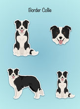 Load image into Gallery viewer, Border Collie Vinyl Stickers Set