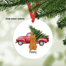 Load image into Gallery viewer, Australian Terrier ornament personalized