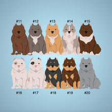 Load image into Gallery viewer, American Bully ornament personalized