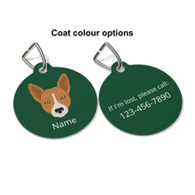 Load image into Gallery viewer, Basenji ID Pet Tag
